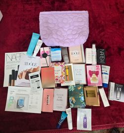 Perfume and skincare samples
