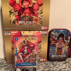 Monkey.D.Luffy (2nd Anniversary Stamped Promo) P-043 One Piece Promotion 