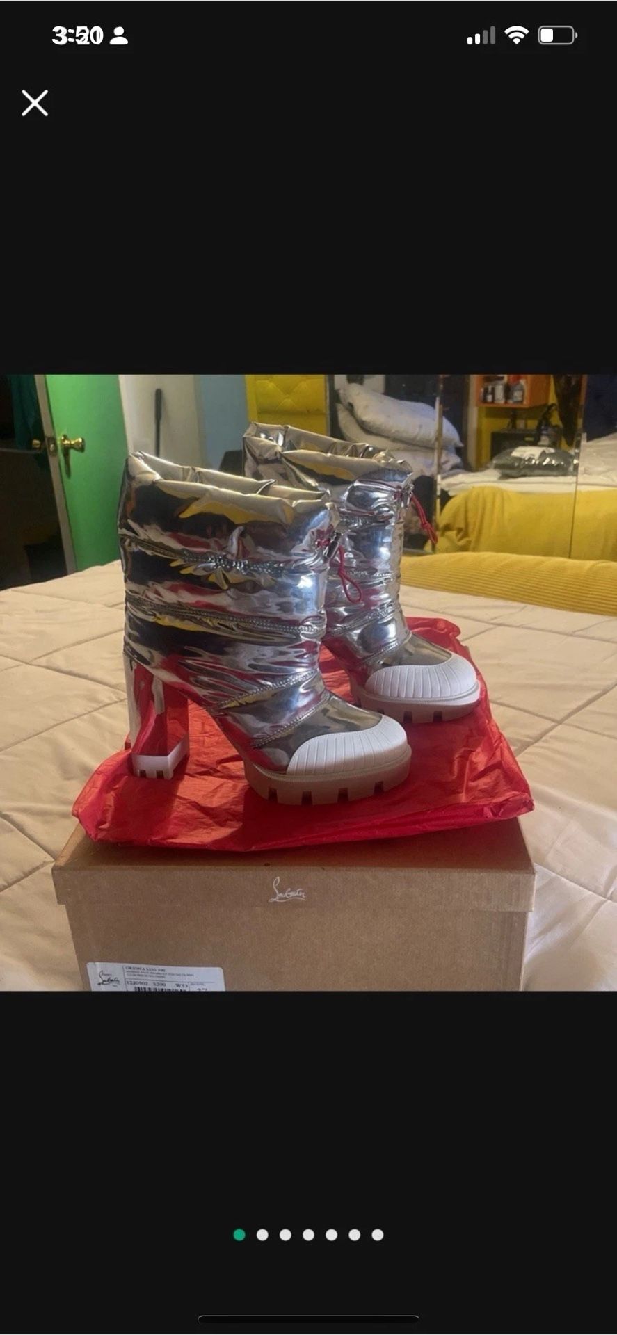 Christian Lounoutin Boot Women