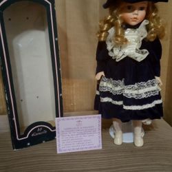 18" Leonardo Porcelain Doll