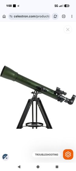 Telescope, starter telescope Celestron explorascope