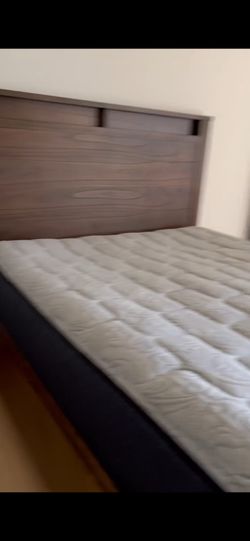 Queen Sized Bed With Frame