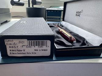 Montblanc Meisterstück Red Ballpoint Pen
