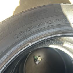 Used Tires 215/55/r17