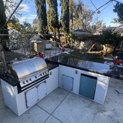 Bbq Island 9x9ft L Shape 