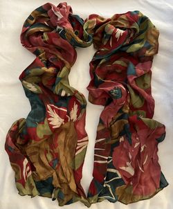 Scarf - Floral Design 