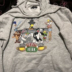 Looney Toons Hoodie! (Gray)