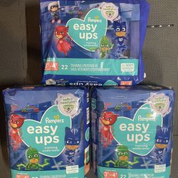 Pampers Easy Ups Bundle - Size 3t-4t