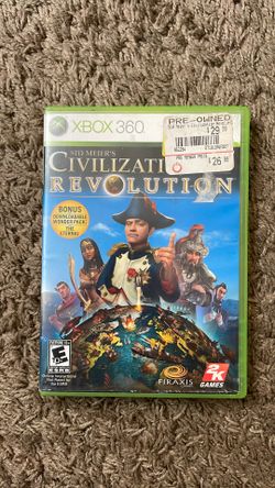 Civilizations Revolution Xbox 360 Game Disc