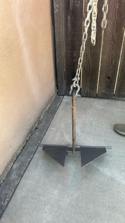 Boat Anchor  with Chain