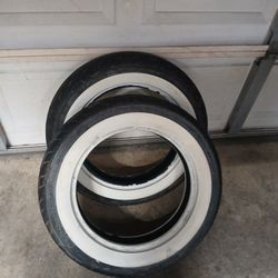 Dunlop Harley Davidson Gangster White Wall Tires