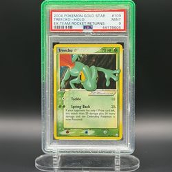 Treecko Gold Star PSA 9