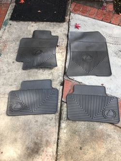 OE Lexus rubber floor mats