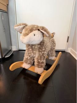 Plush Rocking Deer