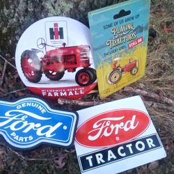 Ford Tractor Metal Signs or Ford Neon Sign!