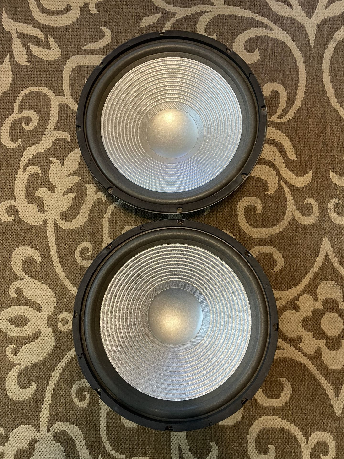 Pair Of 15” 1000 Watt DJ or Home Stereo Speaker Woofers.