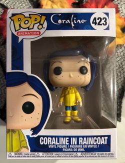 Funko Pop Coraline in Raincoat #423 Animation Authentic Mint Box