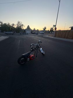 Mini chopper bike