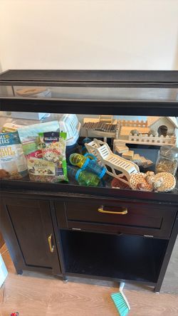 Hamster enclosure with everything