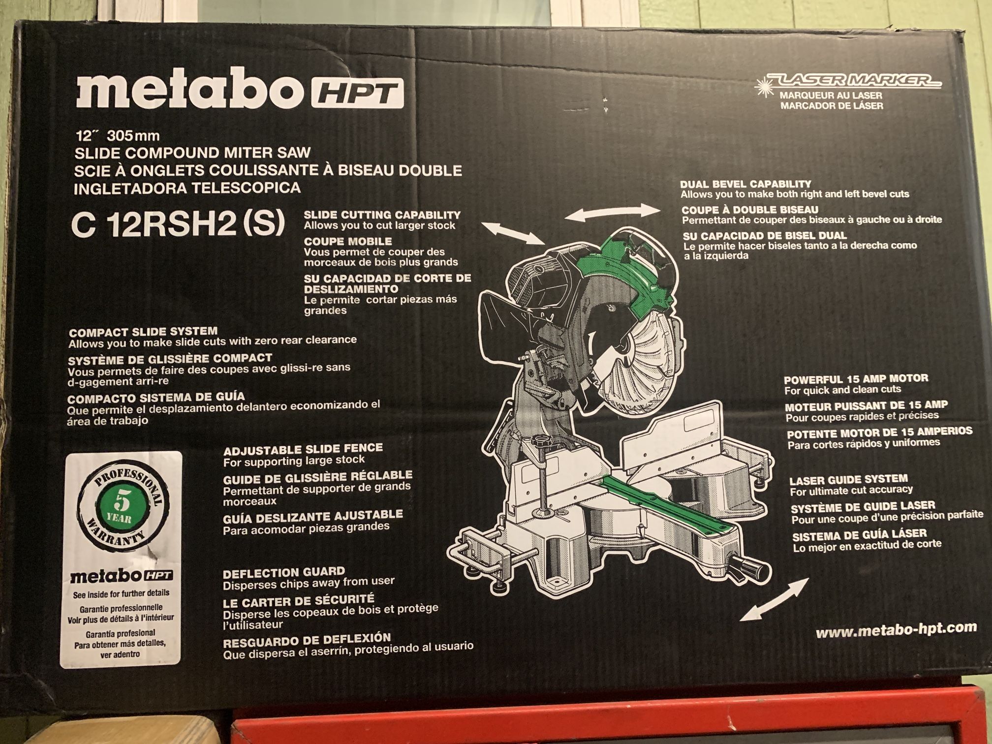 Metabo 12in Miter Saw