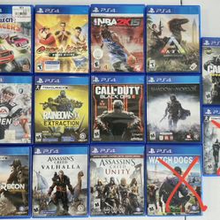 PS4 Games 