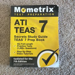 ATI TEAS 7 Study Prep Book 