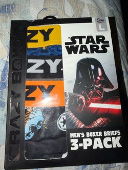 Star Wars Men's Boxer Briefs 3-Pack Size L