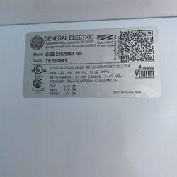 Ge Stainless Steel Refrigerator 