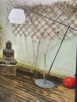 Outdoor floor lamp- corded