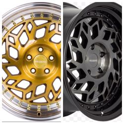Regen 5 Wheels 18 inch 5x112 5x120 5x114 (only 50 down payment / no credit check)