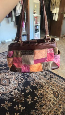 Patchwork FOSSIL purse