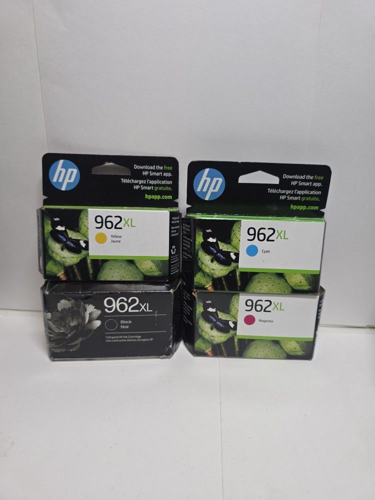 HP 962XL Black,(962XL Cyan, 962XL Magenta, 962XL Yellow)
