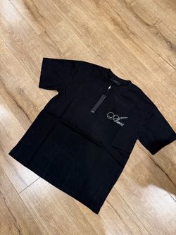 Amiri Sparkle Cursive Black T-Shirt