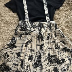Skirt With Black Top