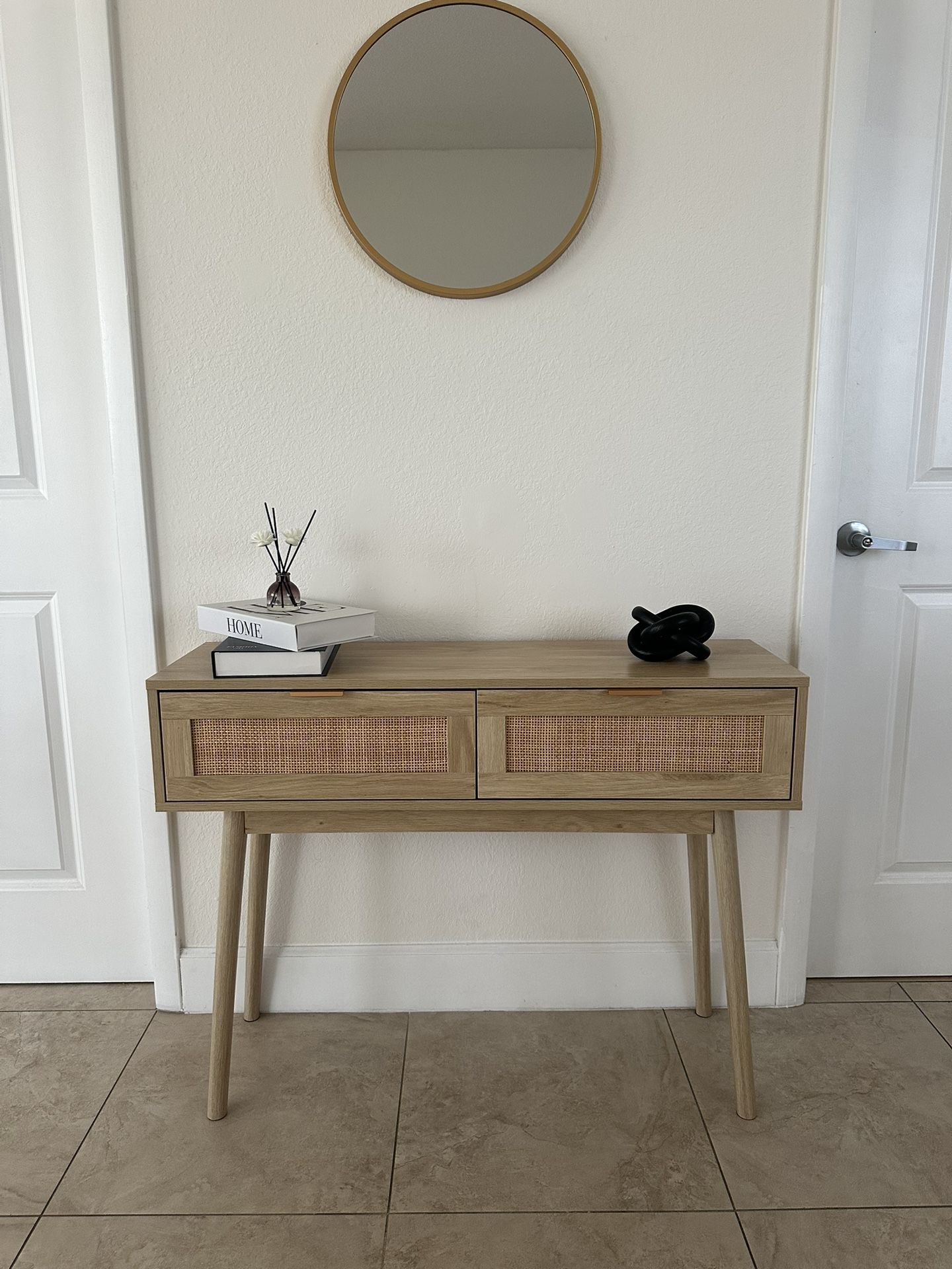 Rattan Console Table | Mesa Consola De Ratan
