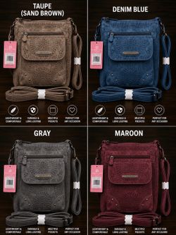 400 PIECES STONE MOUNTAIN USA Crossbody Handbags, buy per piece 😱 take all deal $15 ea CASH ON PICK UP OR FREE DROP OFF