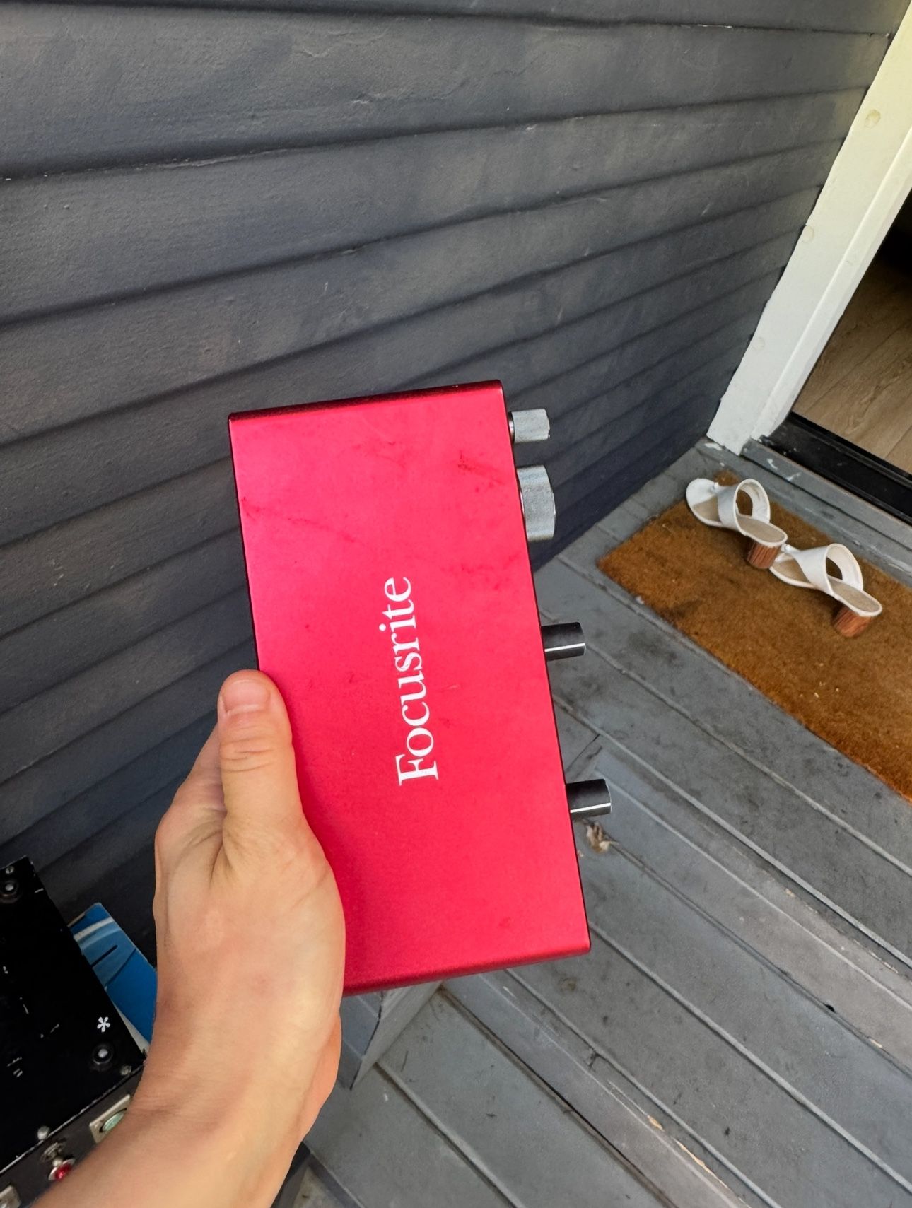 SCARLETTE AUDIO interphase for recording