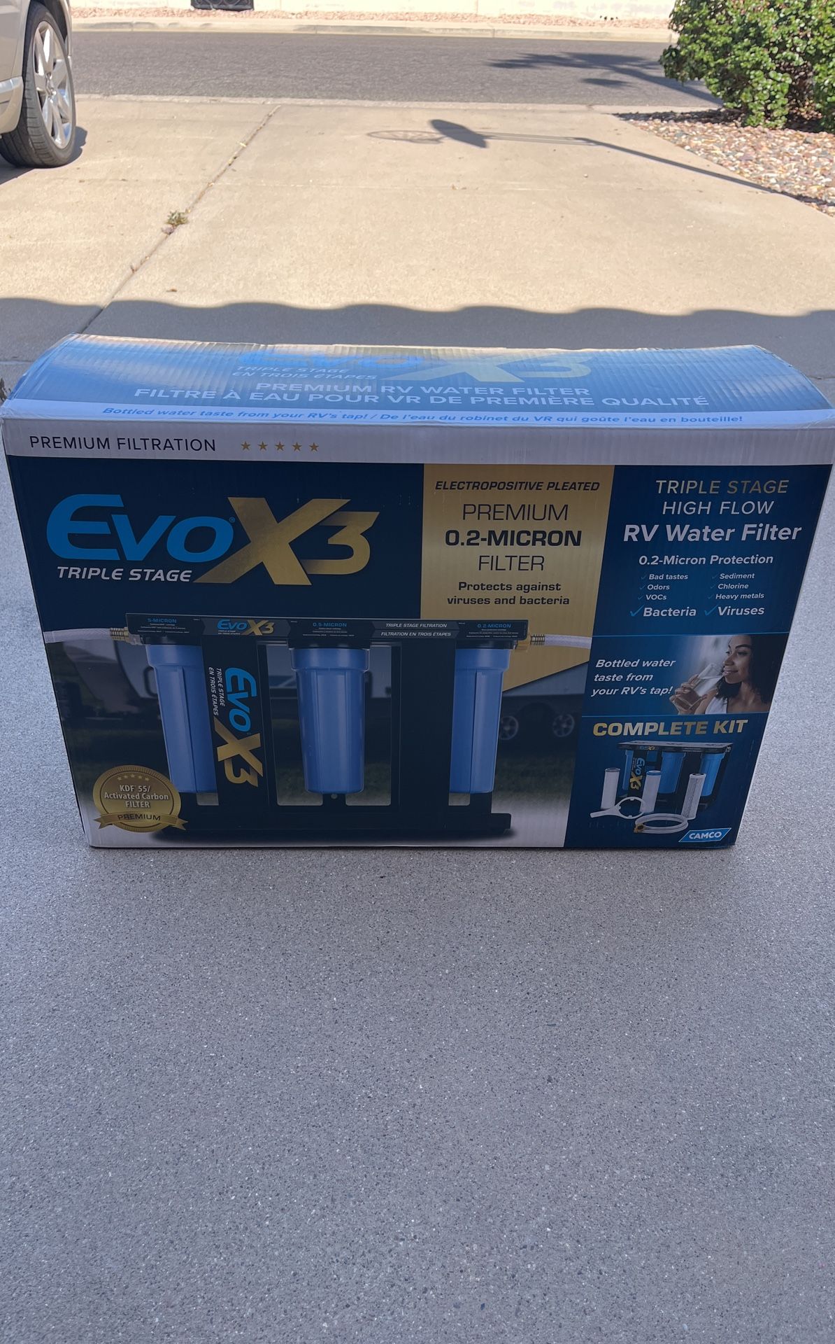 Camco EVO X3 Water Filtration System