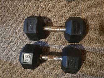 35 lbs pound dumbell set