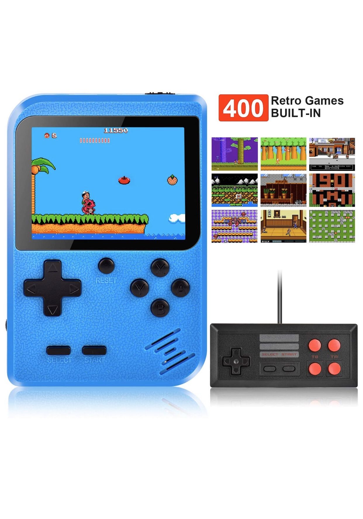 Handheld Game Console 400 games