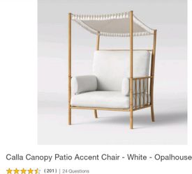 Patio Canopy Chair For $200