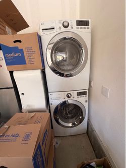 Lg washer and dryer PICK UP ONLY!!