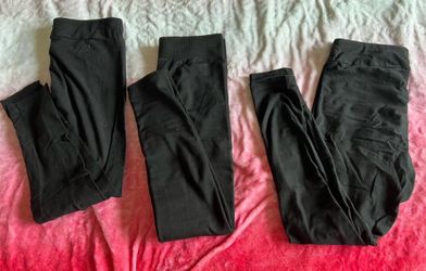 Black Leggings Lot Size Medium
