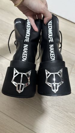 Naked Wolfe Platform Boots