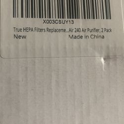 True HEPA Filters Replacement Air Purifier 