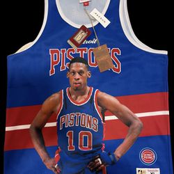 detroit pistons mitchell and ness jersey