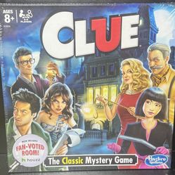 New In Sealed Box. Clue The Classic Mystery Game. Ages 8+. 