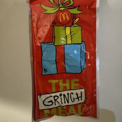 NEW MCDONALD GRINCH MEAL SOCKS