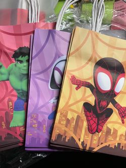 Spidey & Friends Candy Bags 9 Count