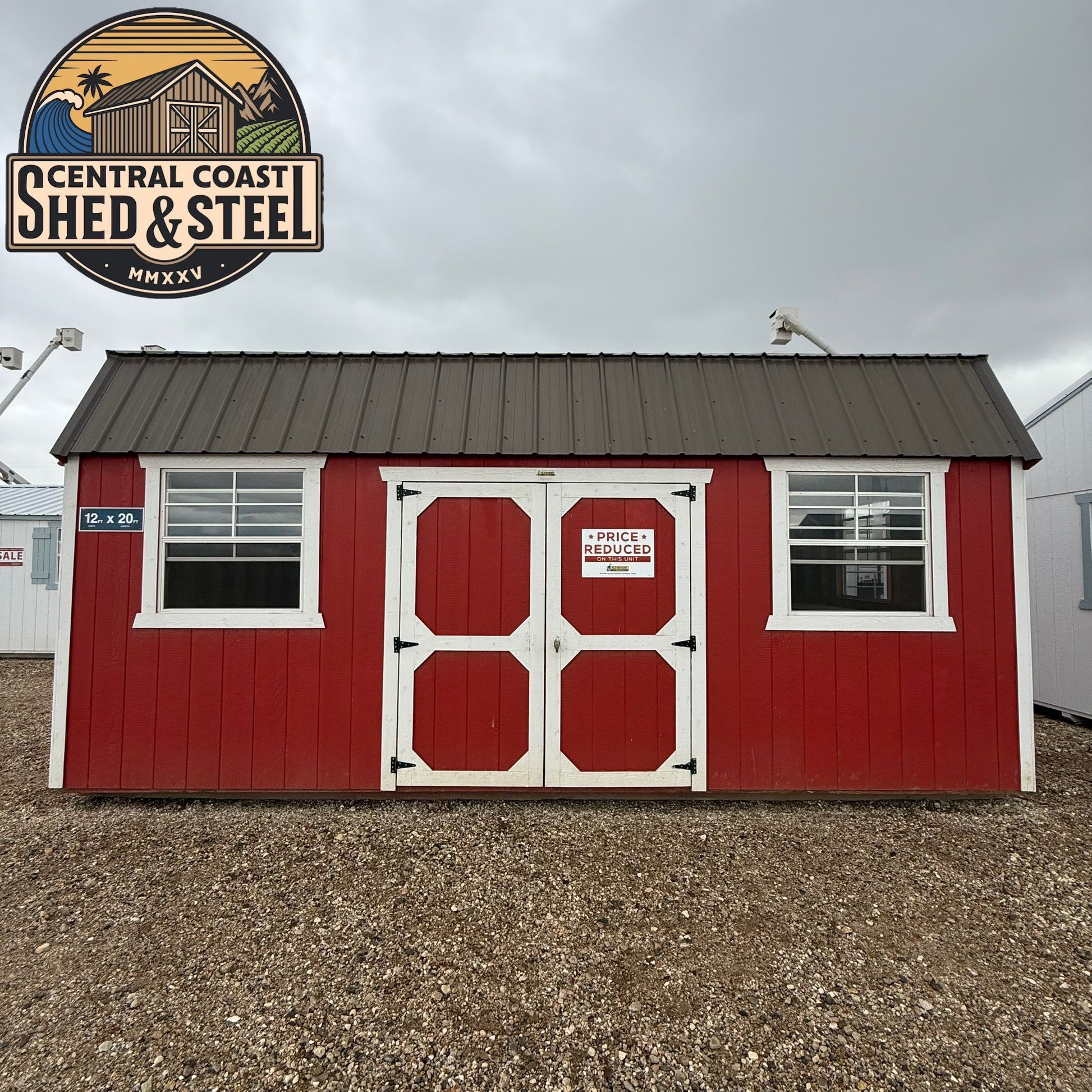 Discounted 12x20 Lofted Barn Storage Shed